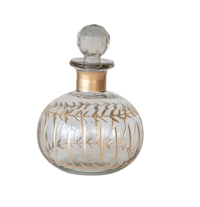 Fluted Mini Decanter-- 10 oz. (In Store   Curbside Pick-up Only)
