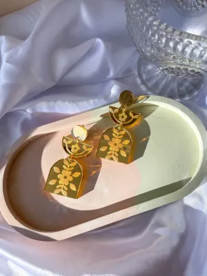 Folk Floral Earring