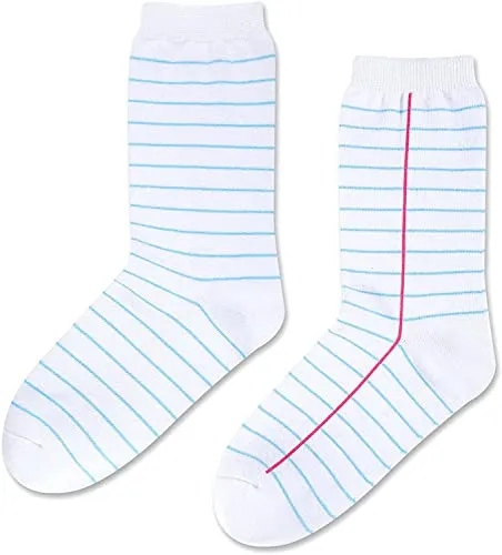 Funny Women's Notebook Socks, Book Lovers Gifts for Women who Love Reading, Librarians Gifts Readers Gifts, Back to School Gift, Graduation Gift,Teacher Appreciation, Literary Socks