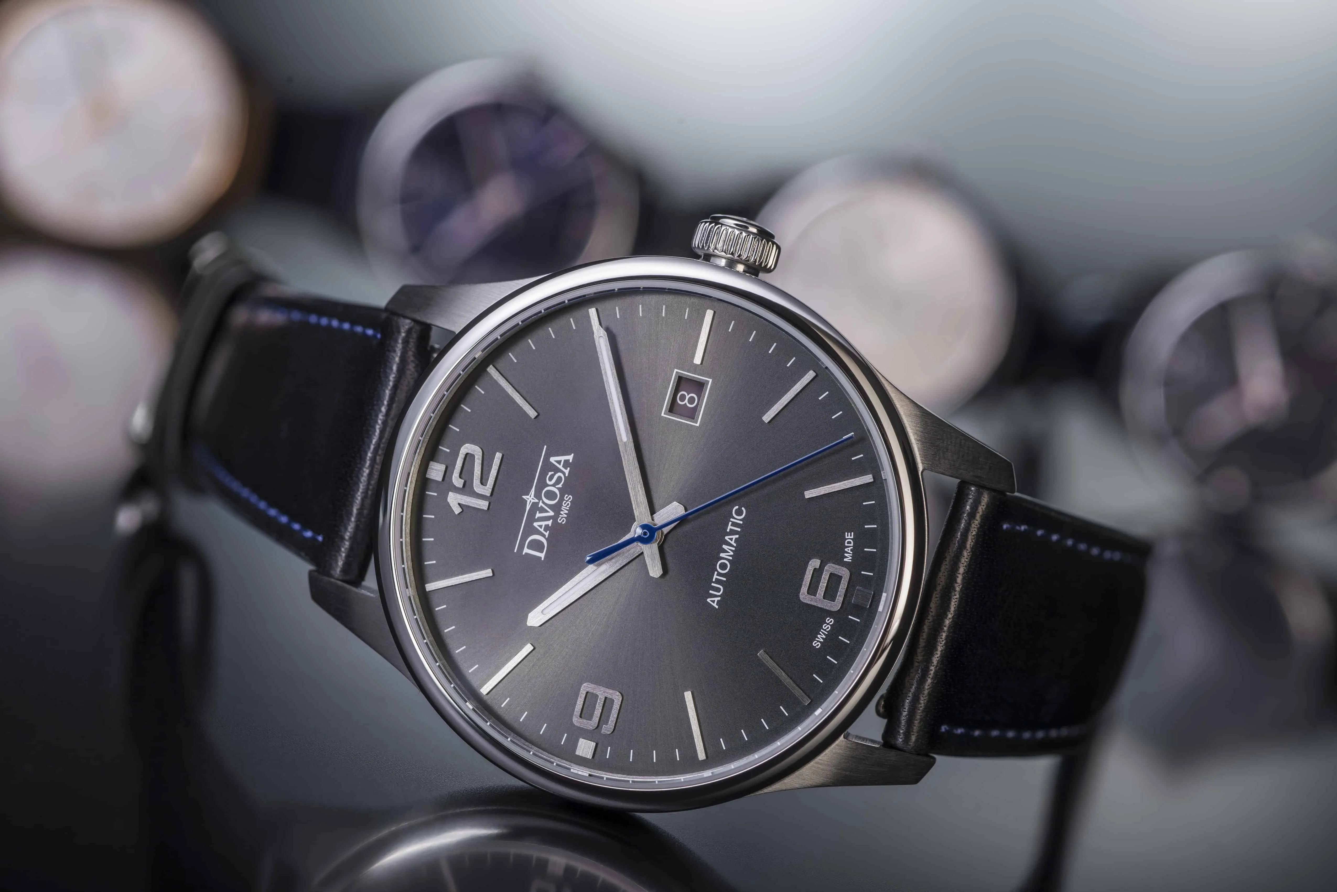 Gentleman Automatic 40mm Gray Executive Watch 16156694