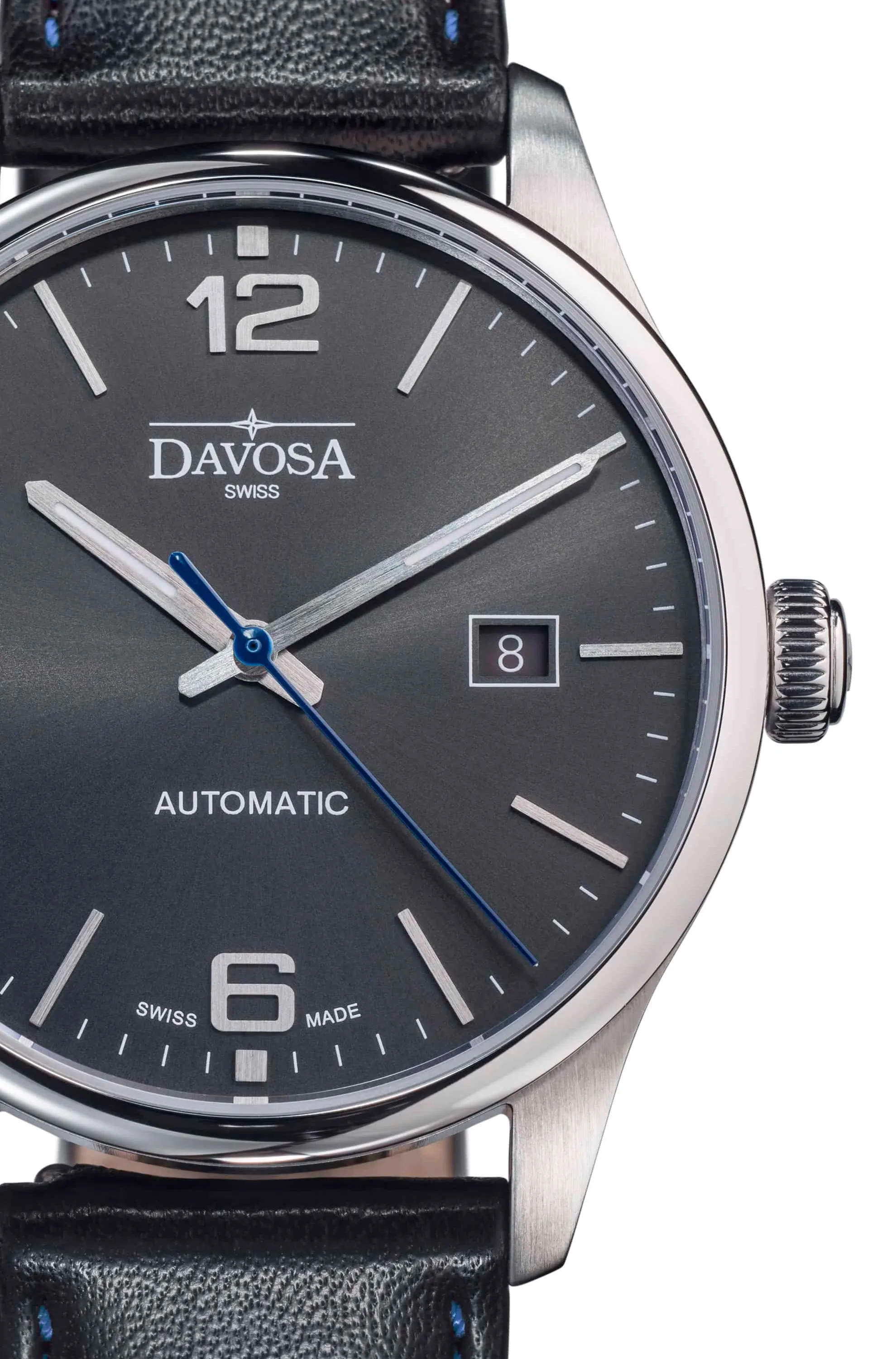 Gentleman Automatic 40mm Gray Executive Watch 16156694