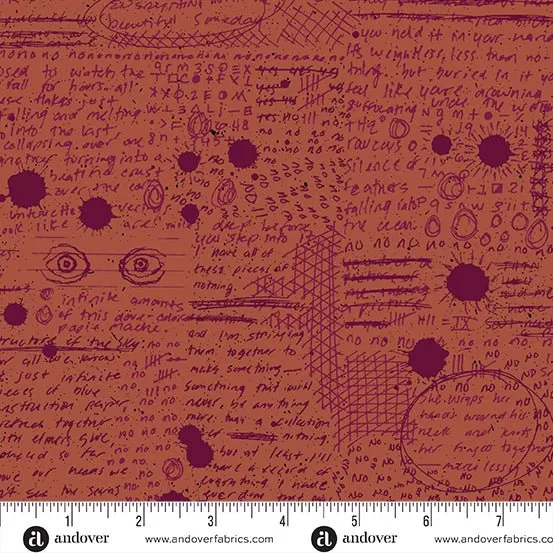 Giucy Giuce Fabric | Scrawl | Rant | Tarnish