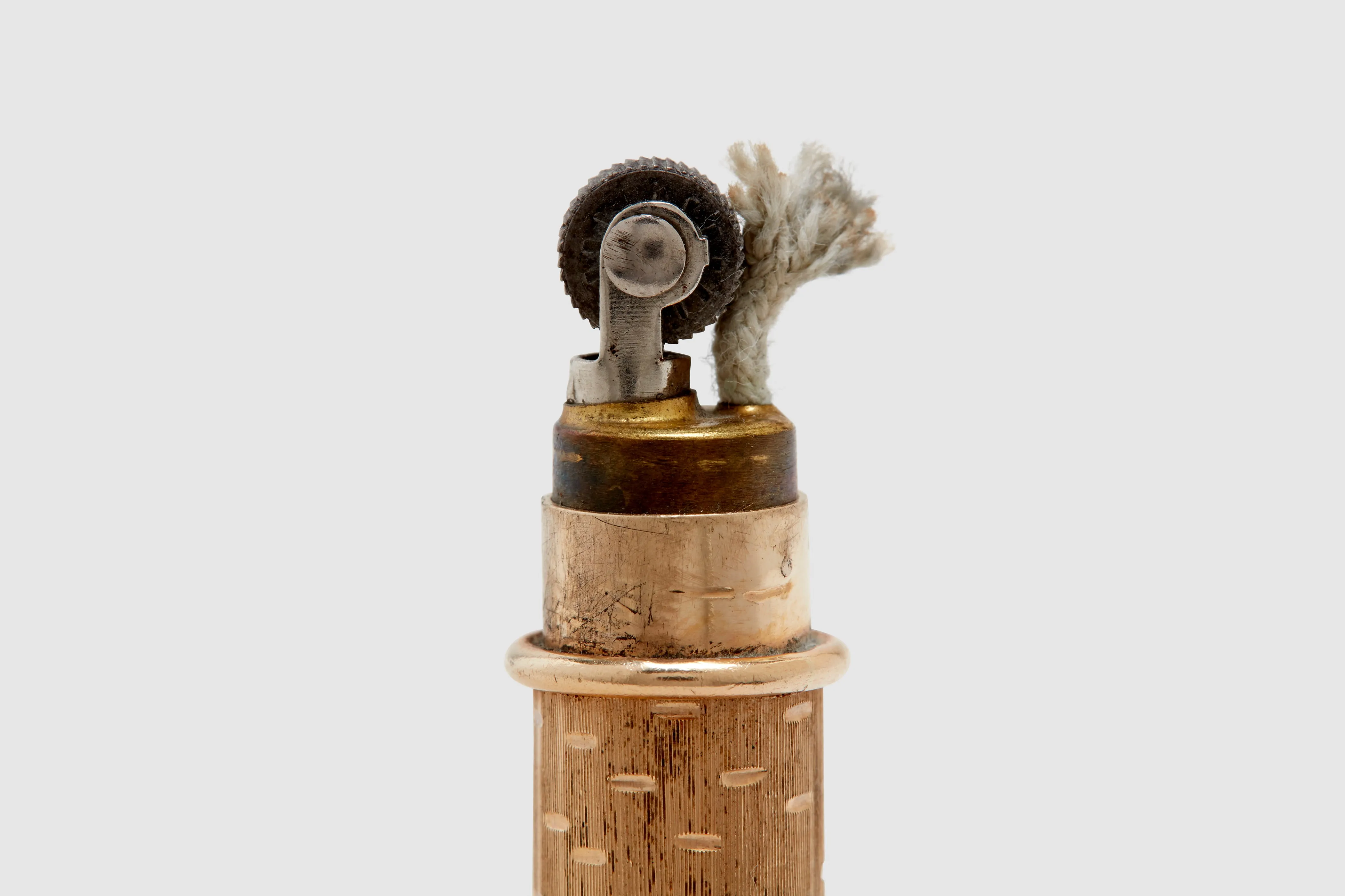 Gold Cylinder Lighter