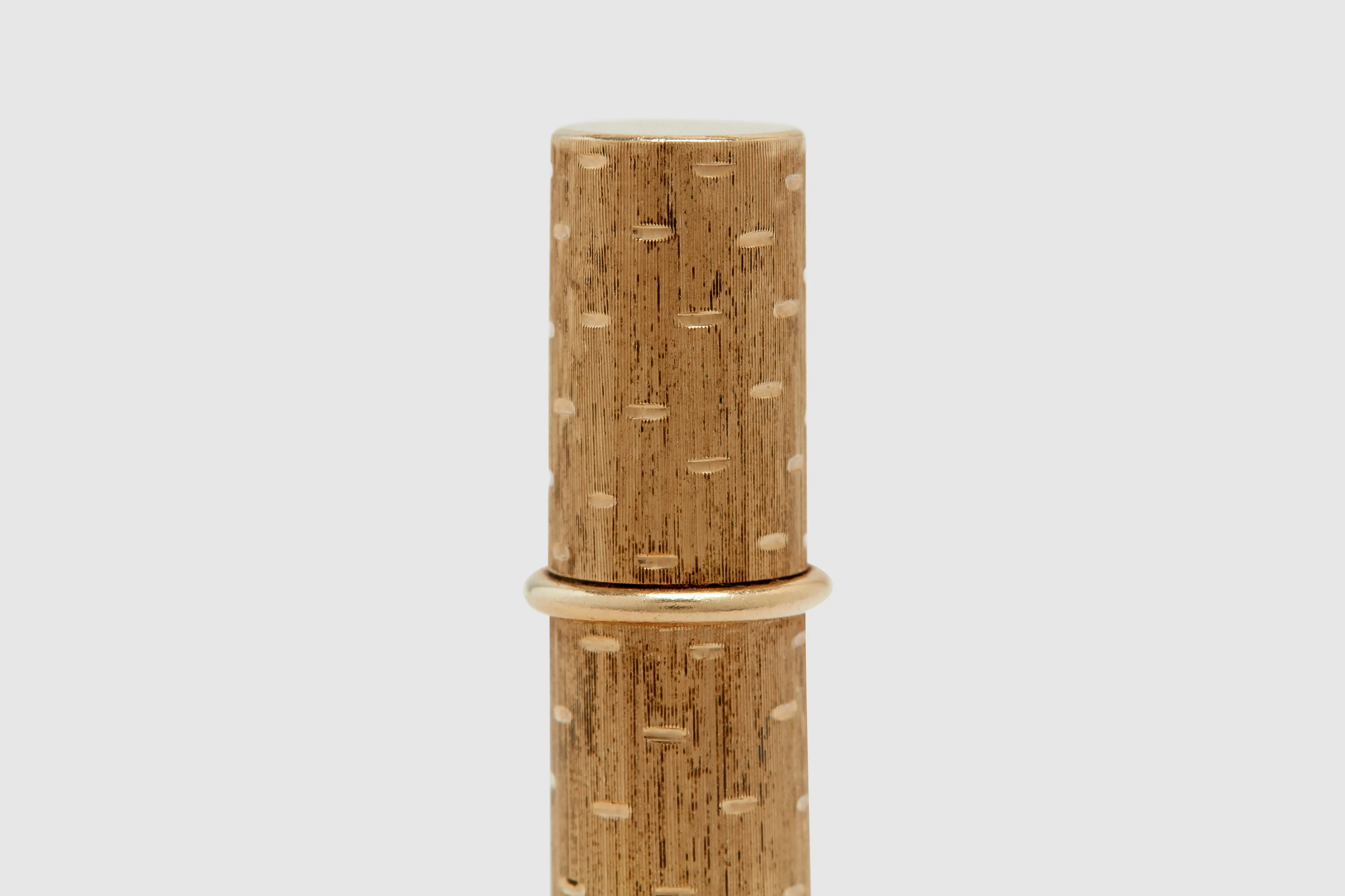 Gold Cylinder Lighter