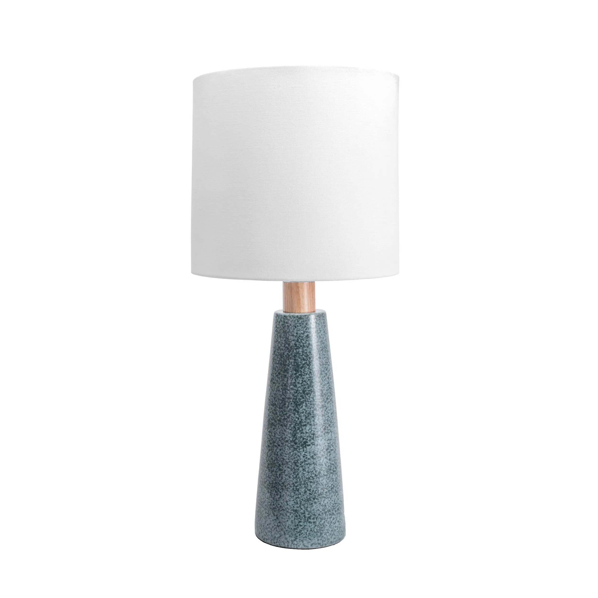 GREEN REACTIVE CERAMIC TABLE LAMP - 29