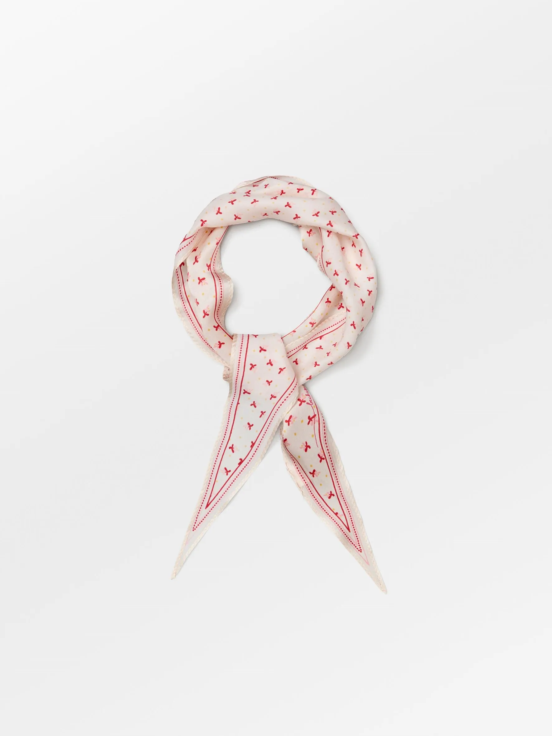 Halia Diamond Scarf - Pink Icing