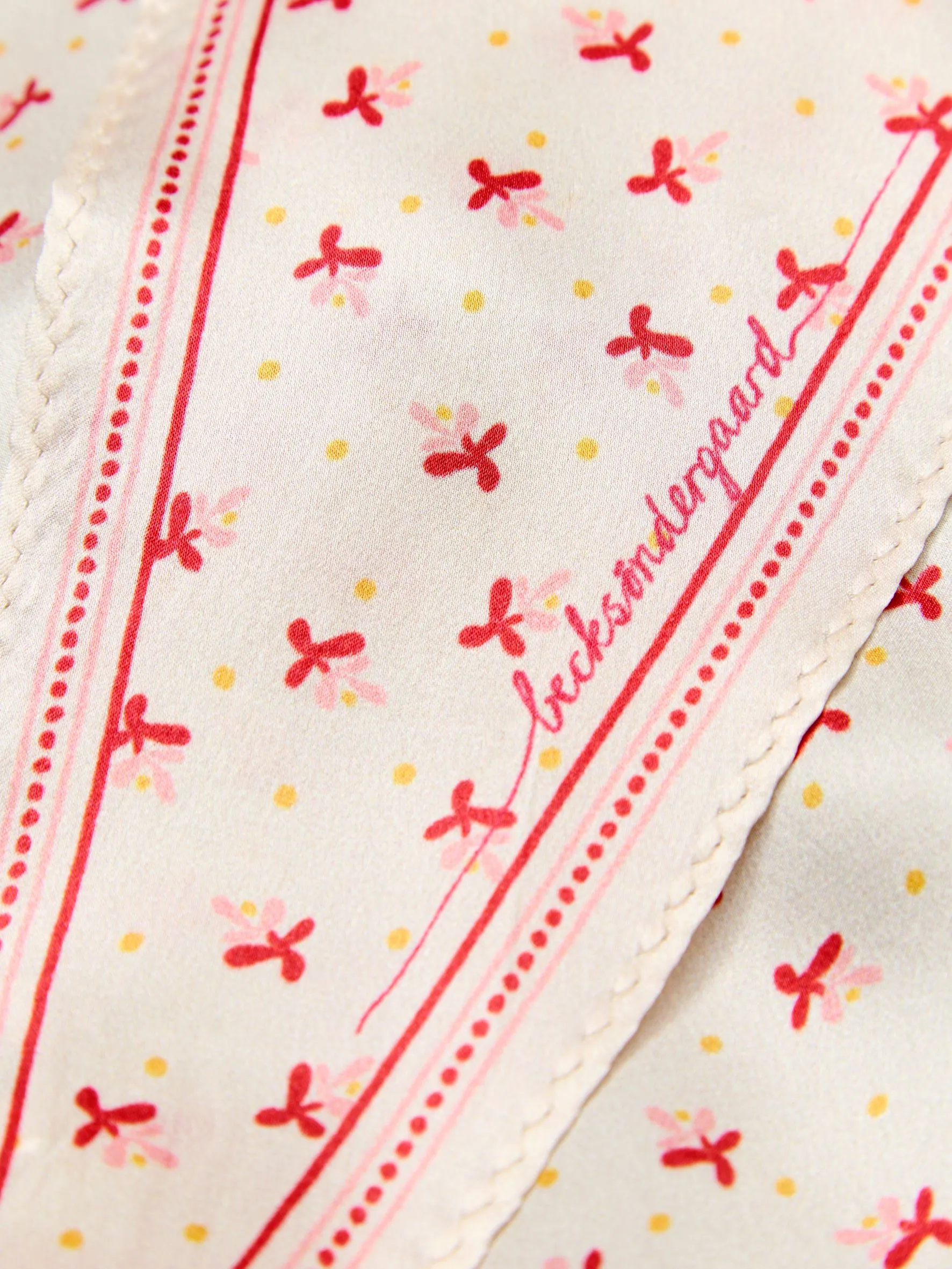 Halia Diamond Scarf - Pink Icing