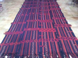Hand-Knotted Kurdish Runner Tribal Design 100% Wool (Size 6.4 X 13.5) Brrsf-1233