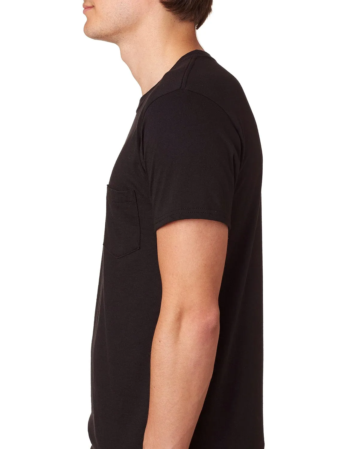 Hanes 100% Ringspun Cotton Nano Pocket T-Shirt
