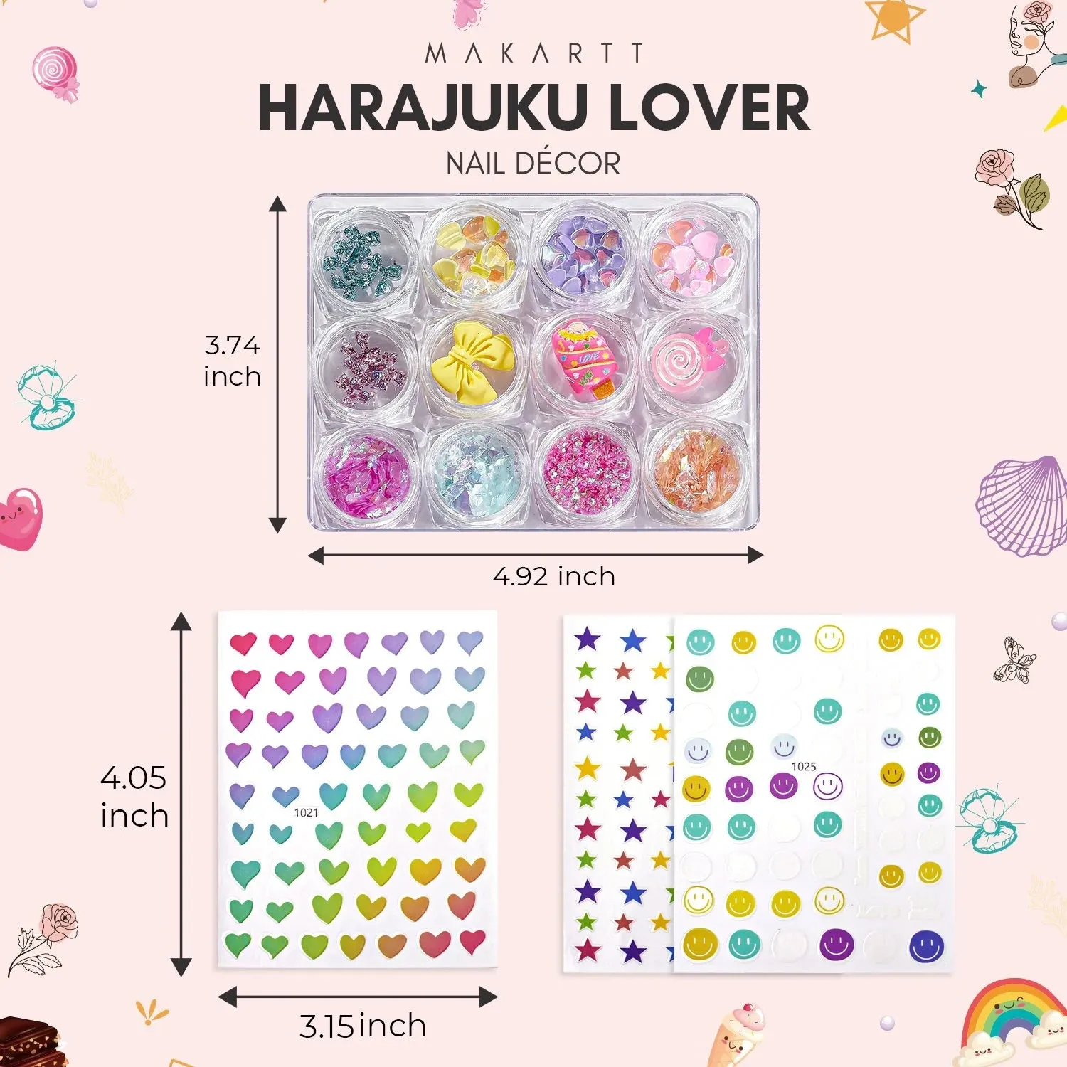 Harajuku Lover Set Nail Décor Set