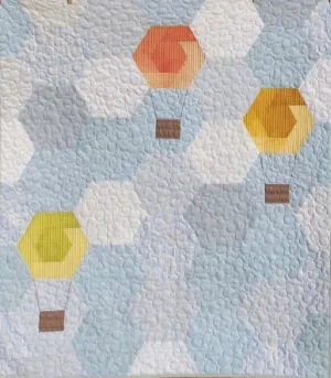 Hexi Hot Air Balloon Quilt Pattern