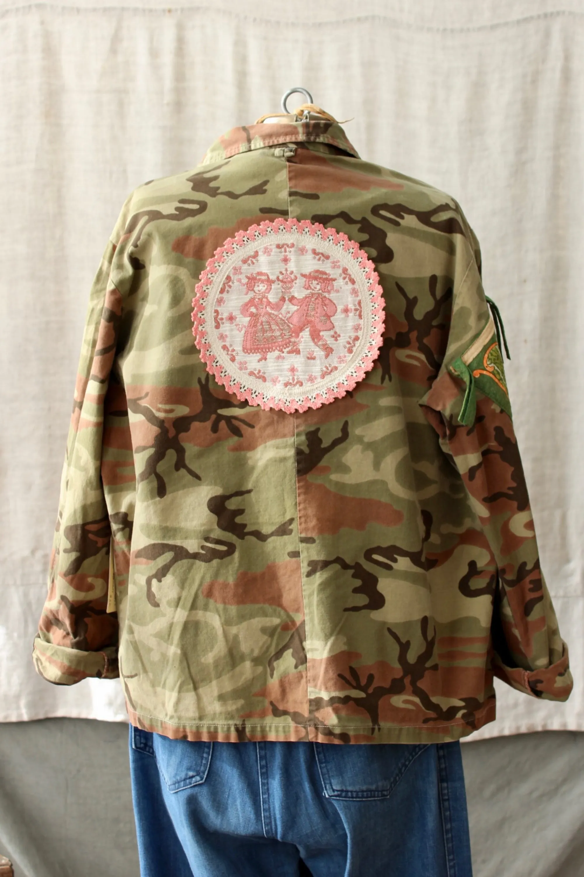 HF161 The Highlands Foundry Fatigue Patched Jacket