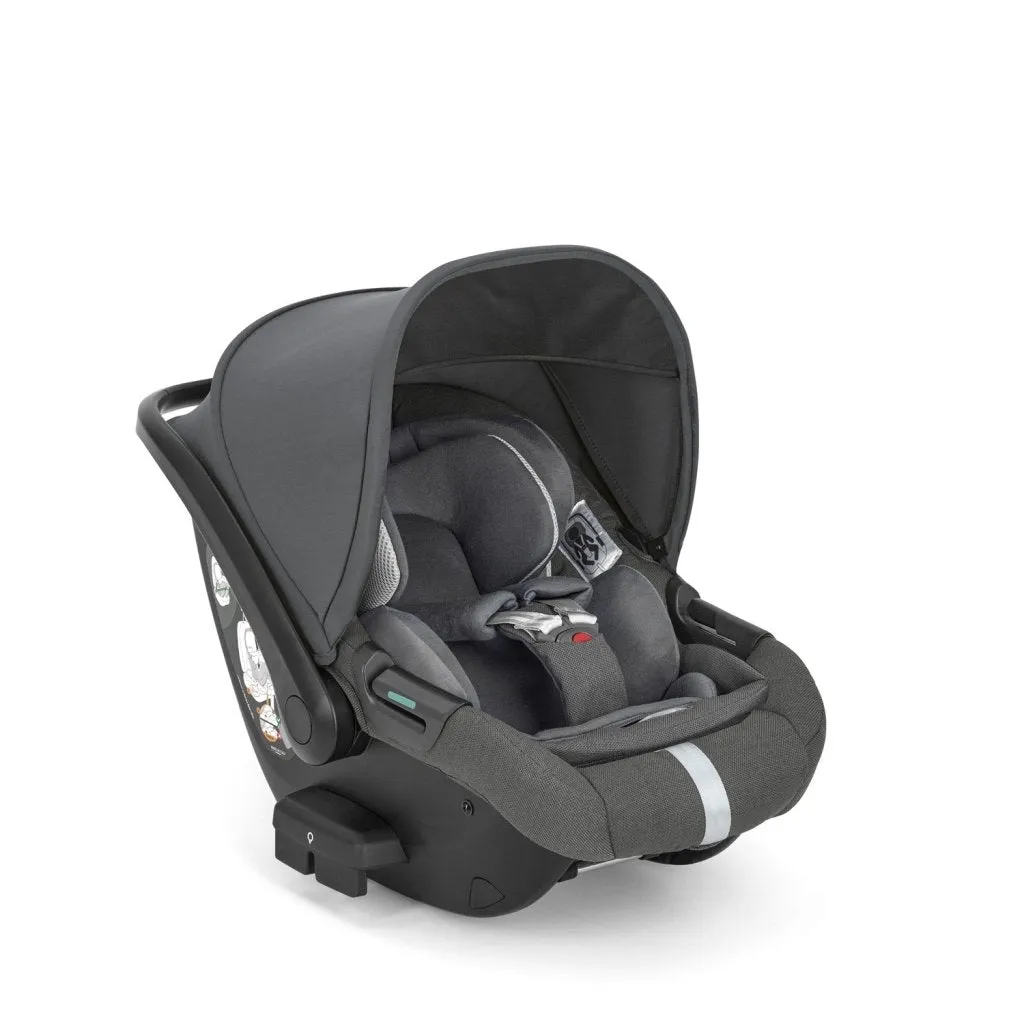 INGLESINA Aptica 5 Piece Travel Systems with Car Seat and 360 Rotating Isofix Base - Velvet Grey