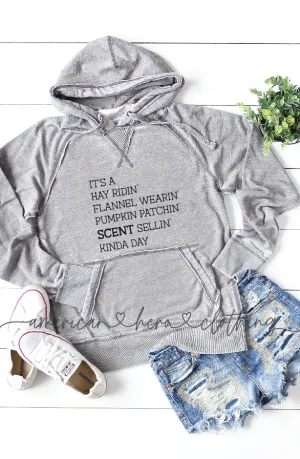 It's a Hay Ridin' Kinda Day Vintage Fleece Hoodie
