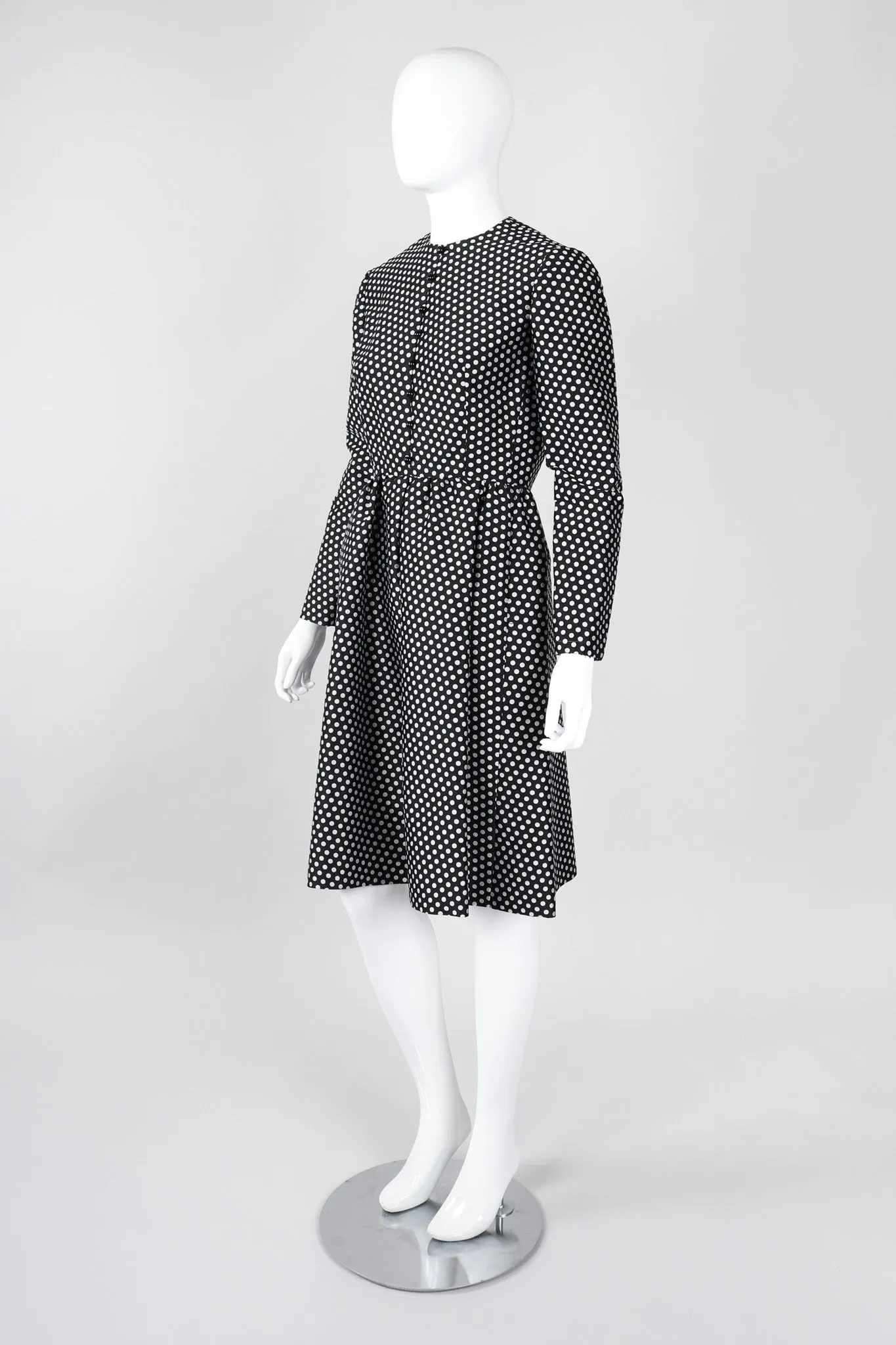 Jacquard Dot Dress