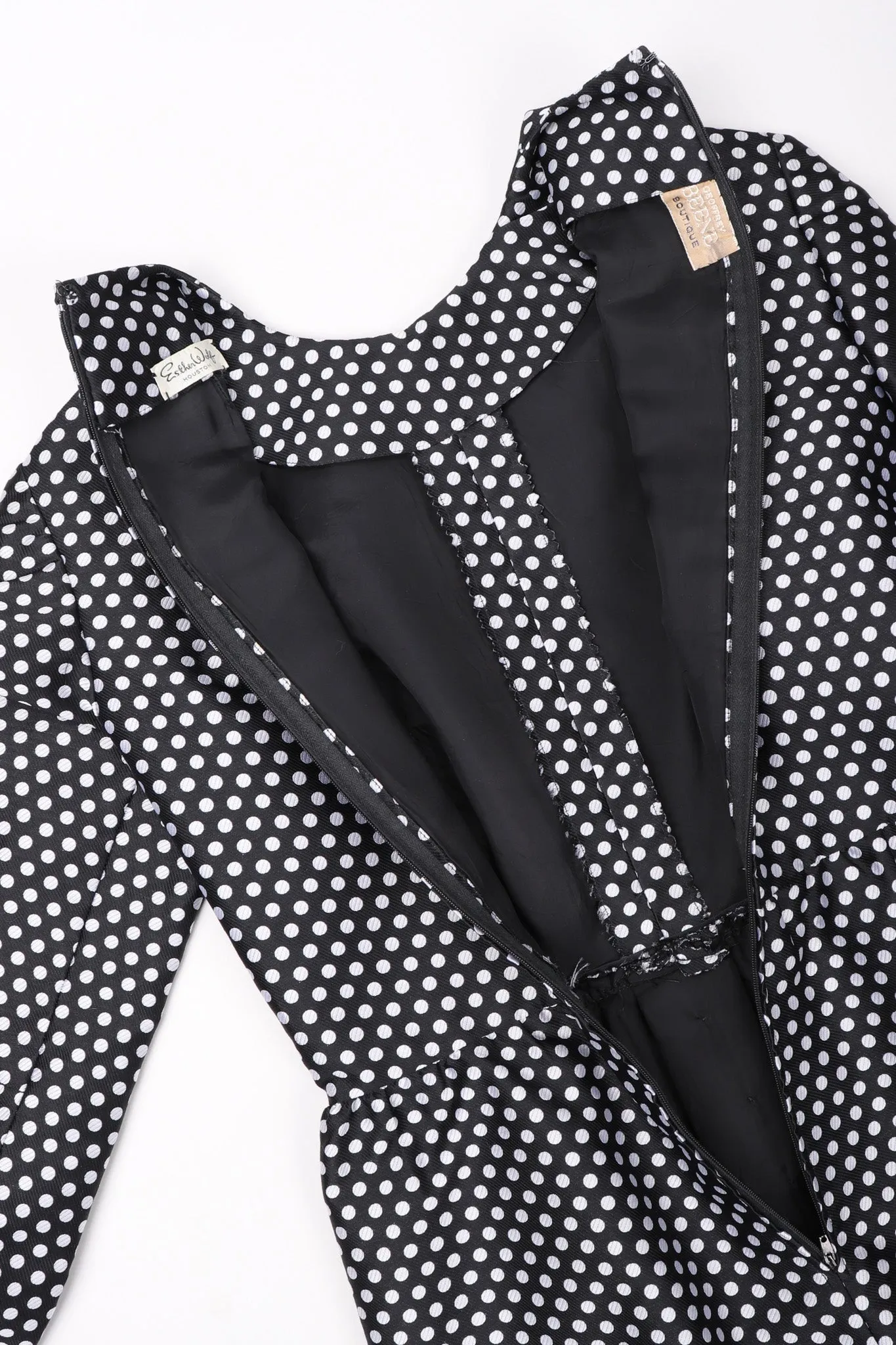 Jacquard Dot Dress