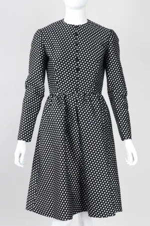 Jacquard Dot Dress