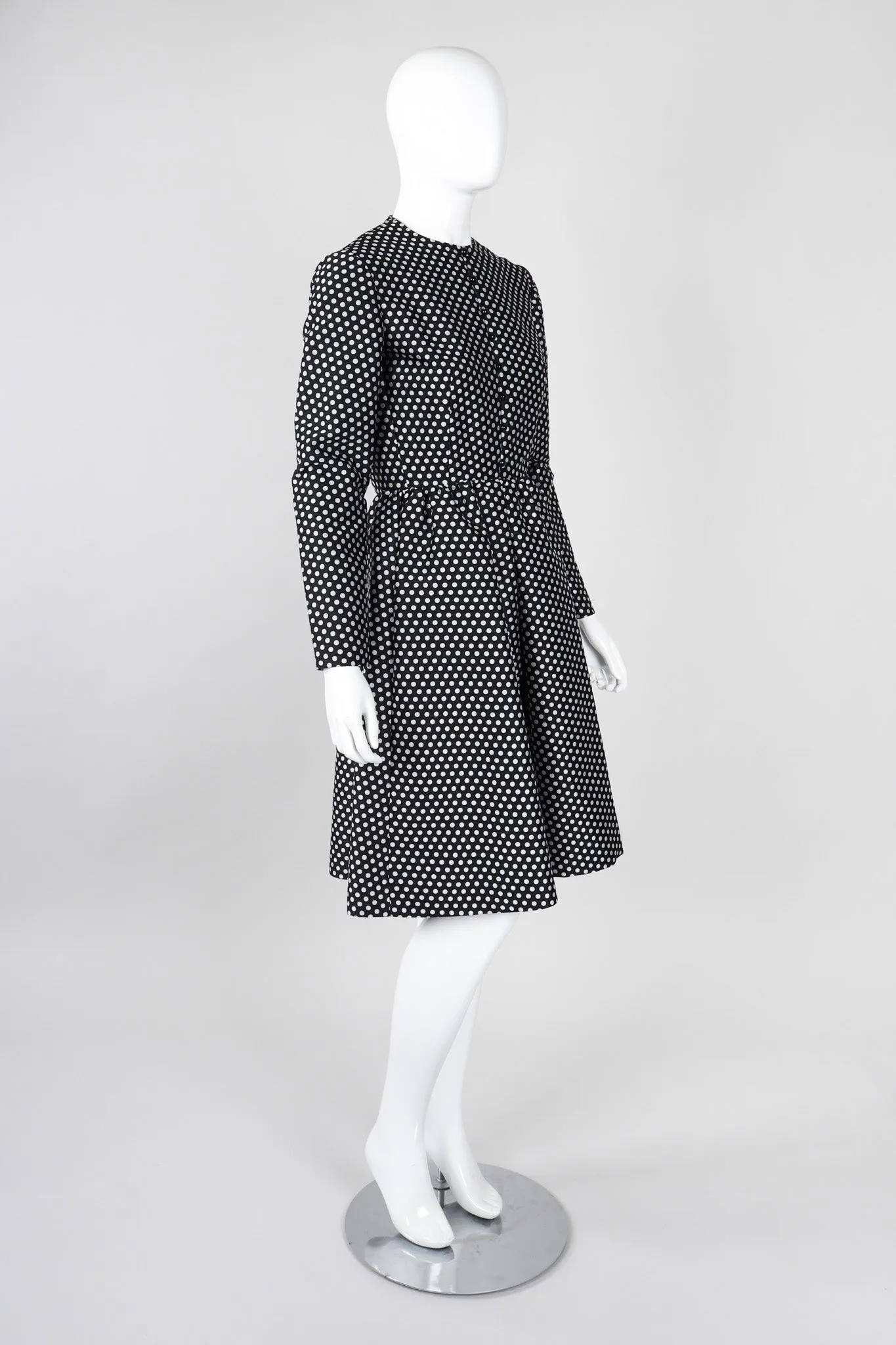 Jacquard Dot Dress