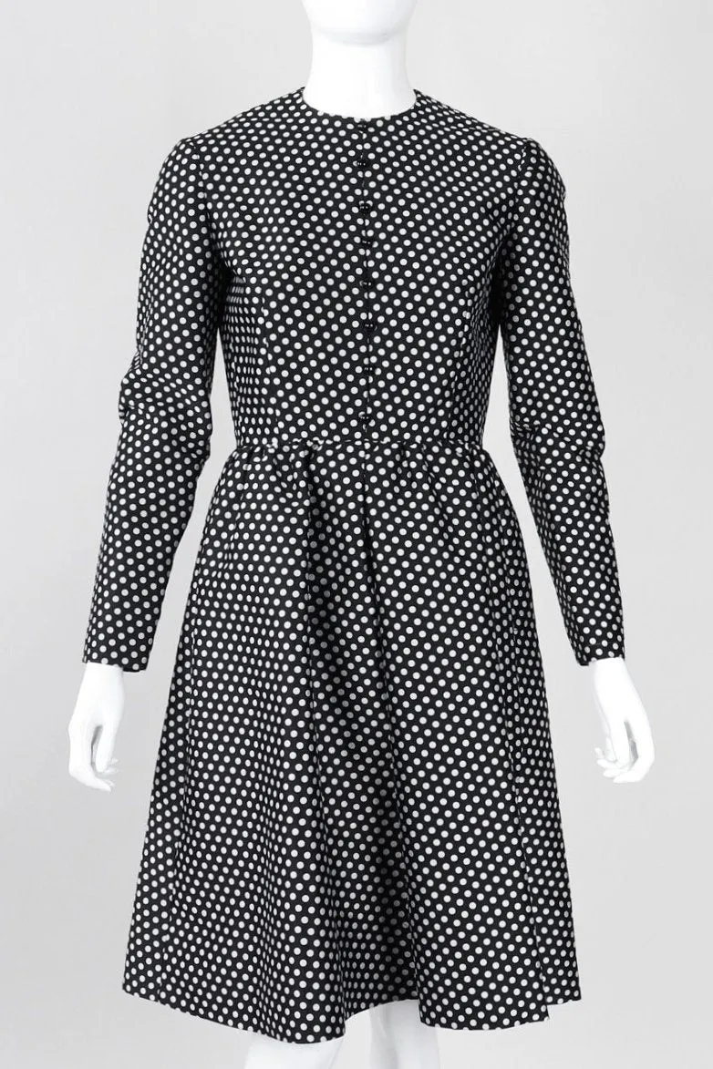Jacquard Dot Dress