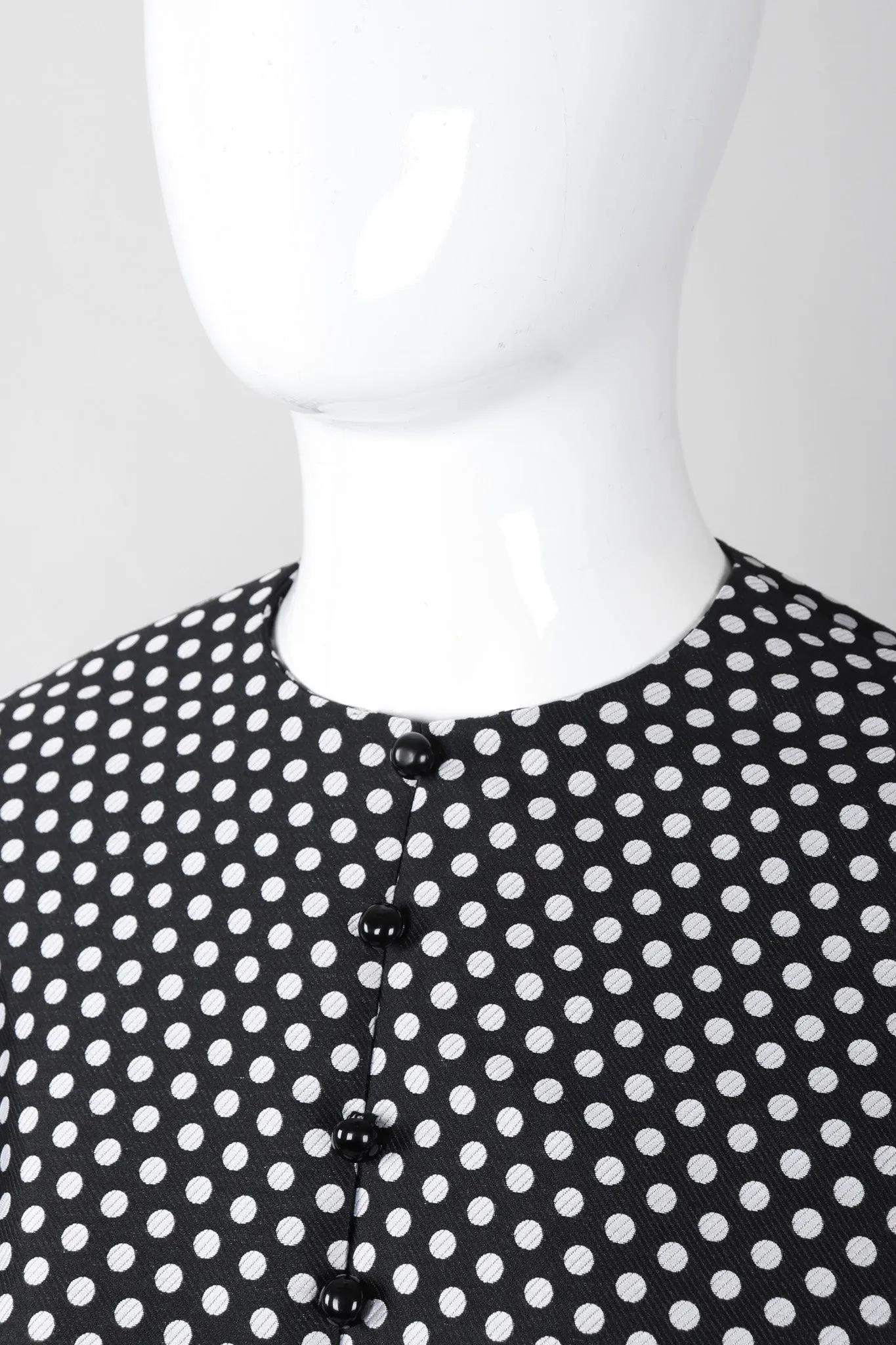 Jacquard Dot Dress