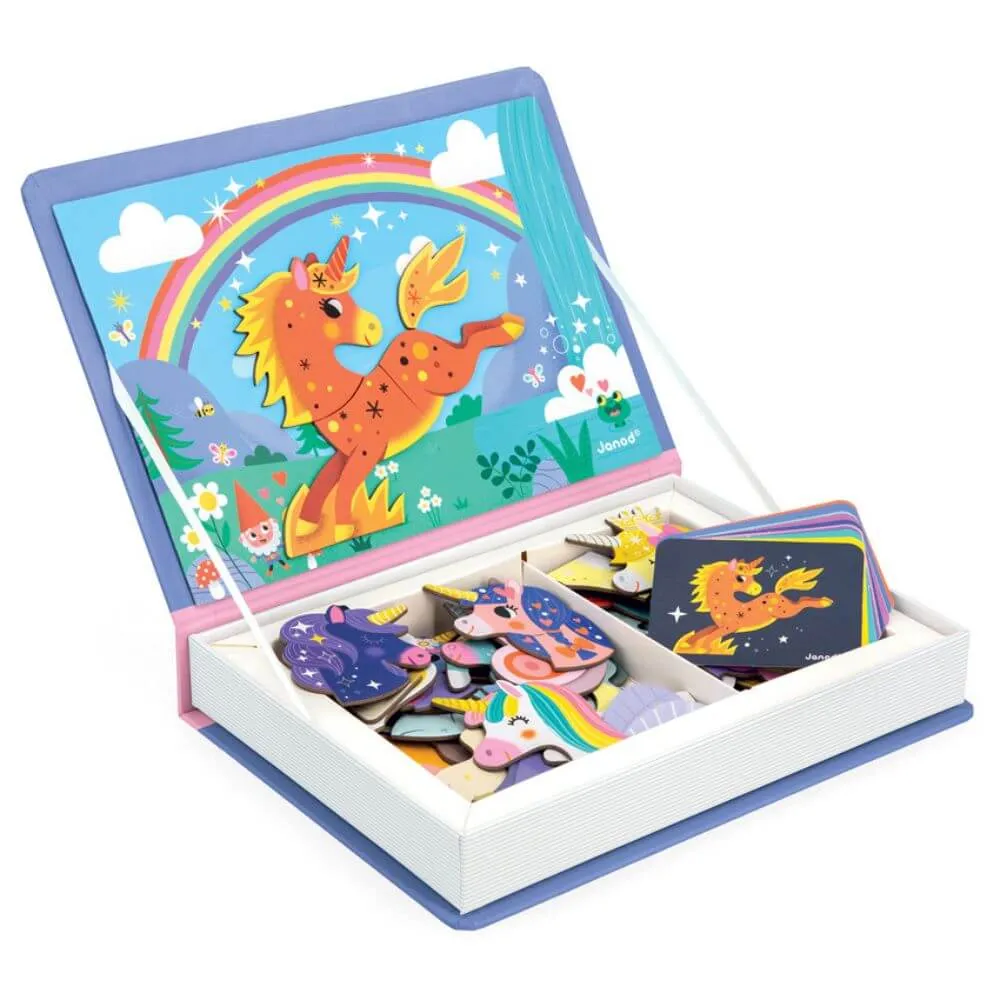 Janod Unicorn Magnetibook