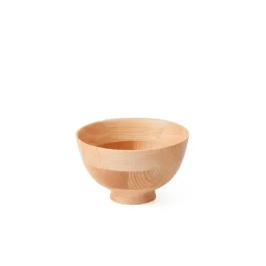 Japanese Cypress Rice Bowl - 5.9x3.5in | 15x9cm (ØxH) (108)