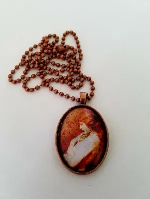 Jeune Fille Cabochon Necklace