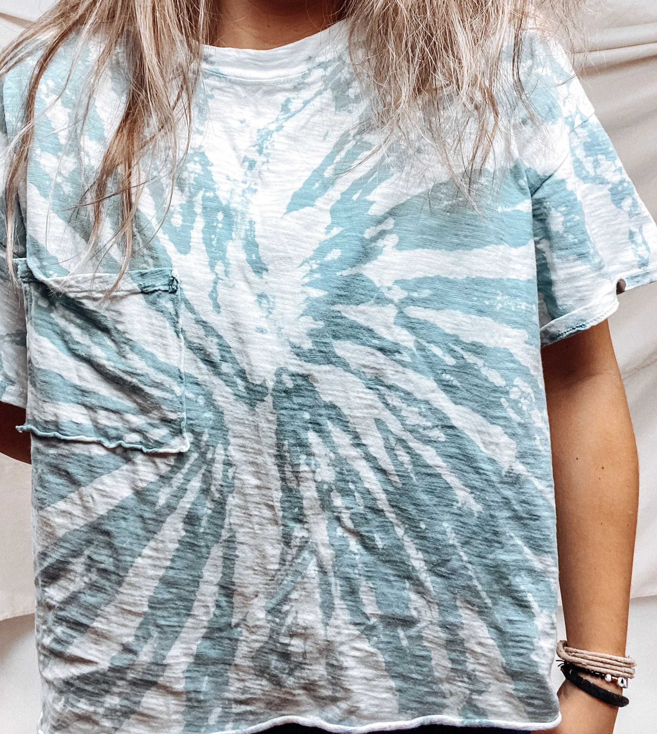 Jodi Tie Dye Pocket Tee