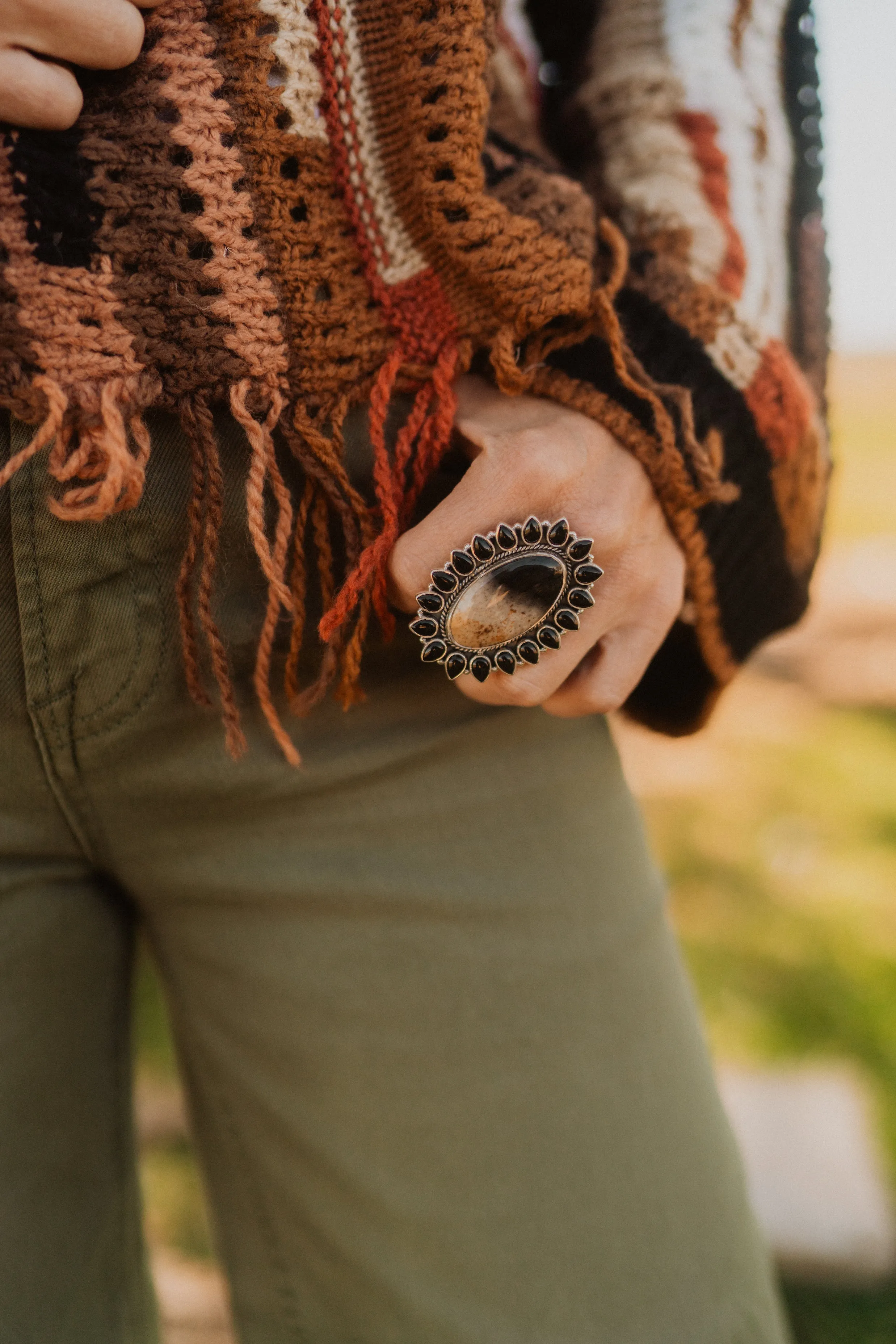 Keenan Ring | Petrified Palm Wood