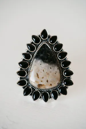 Keenan Ring | Petrified Palm Wood