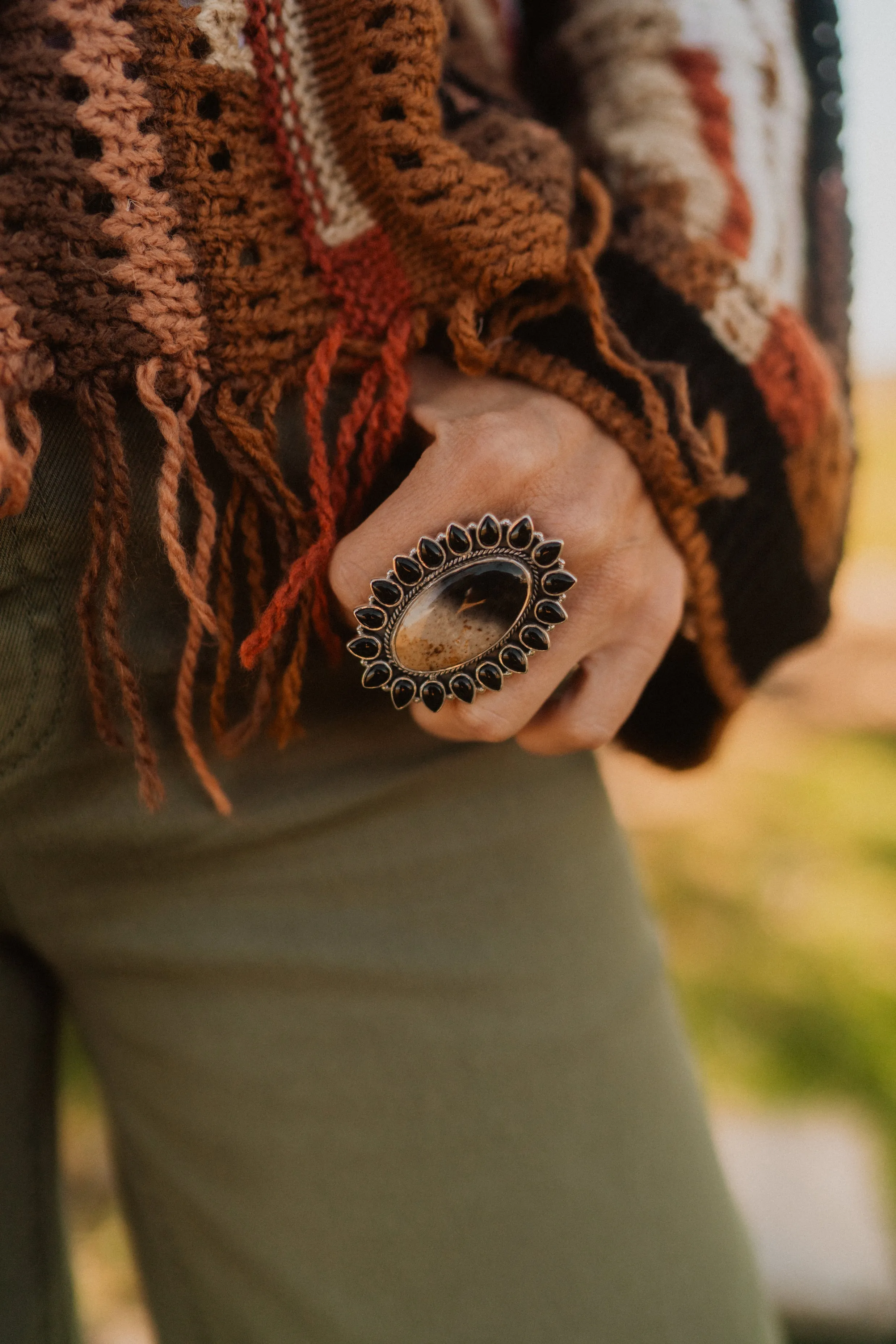 Keenan Ring | Petrified Palm Wood