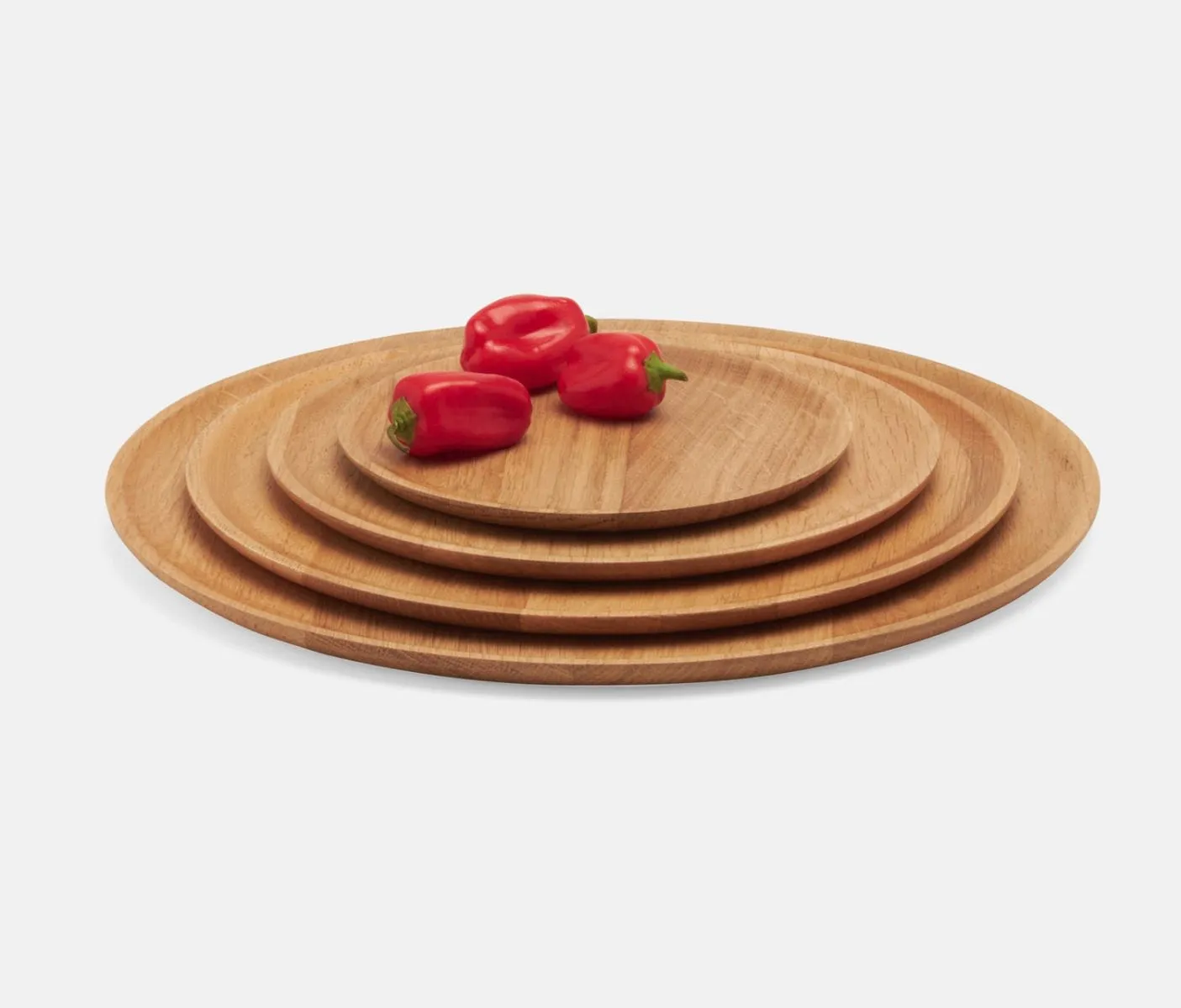 Kennedy Oak Wood Dinnerware