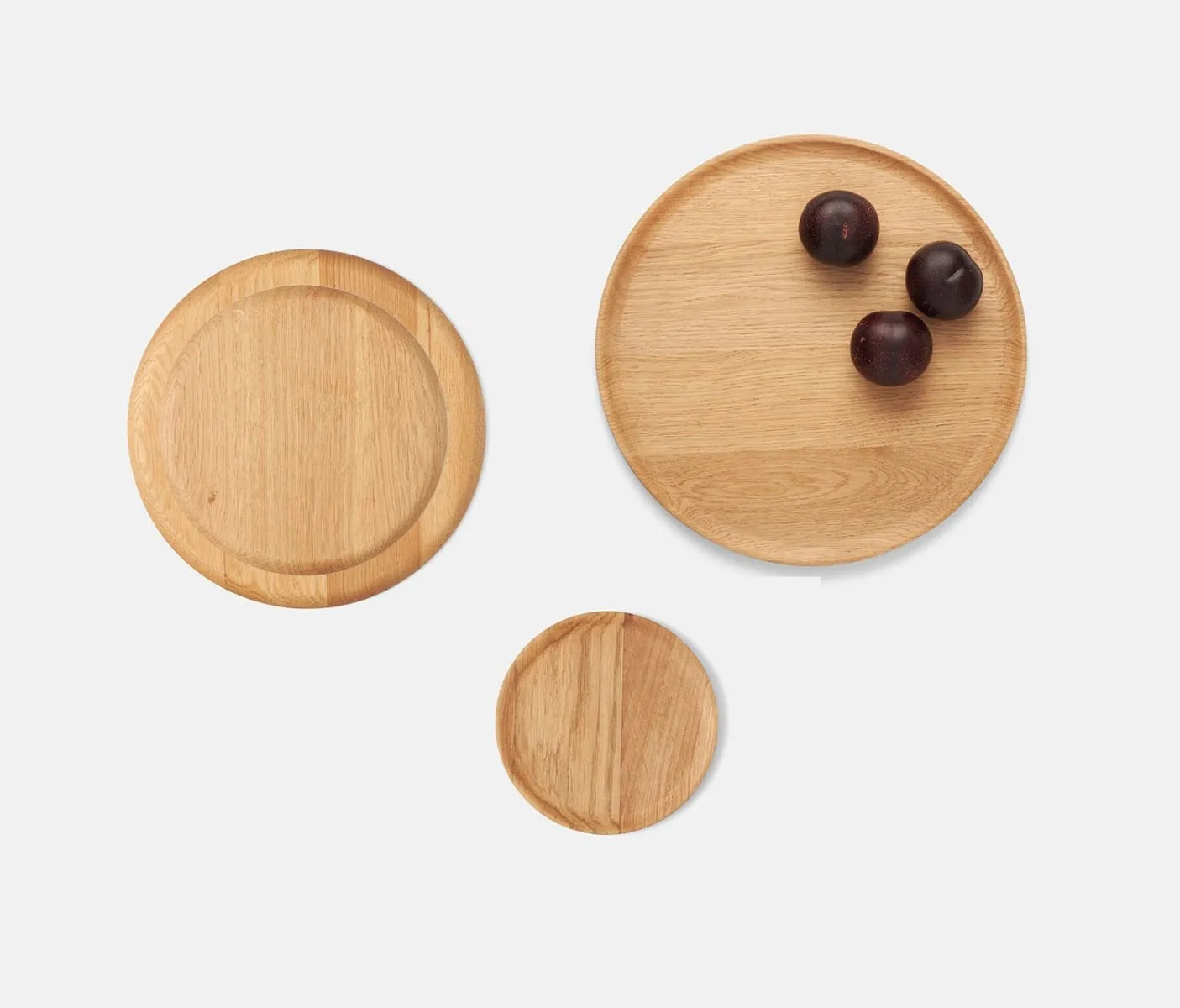 Kennedy Oak Wood Dinnerware