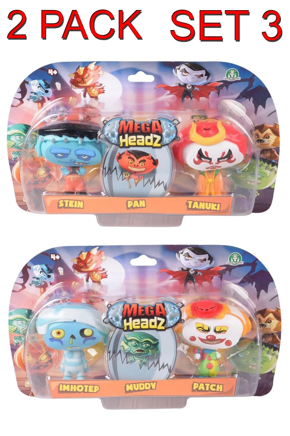 Kids Mega Heads Monster Toys