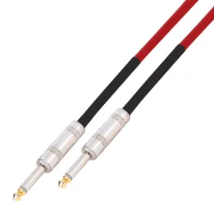 Kinsman Extra Vintage Tone Instrument Cable - Red - 20ft/6m
