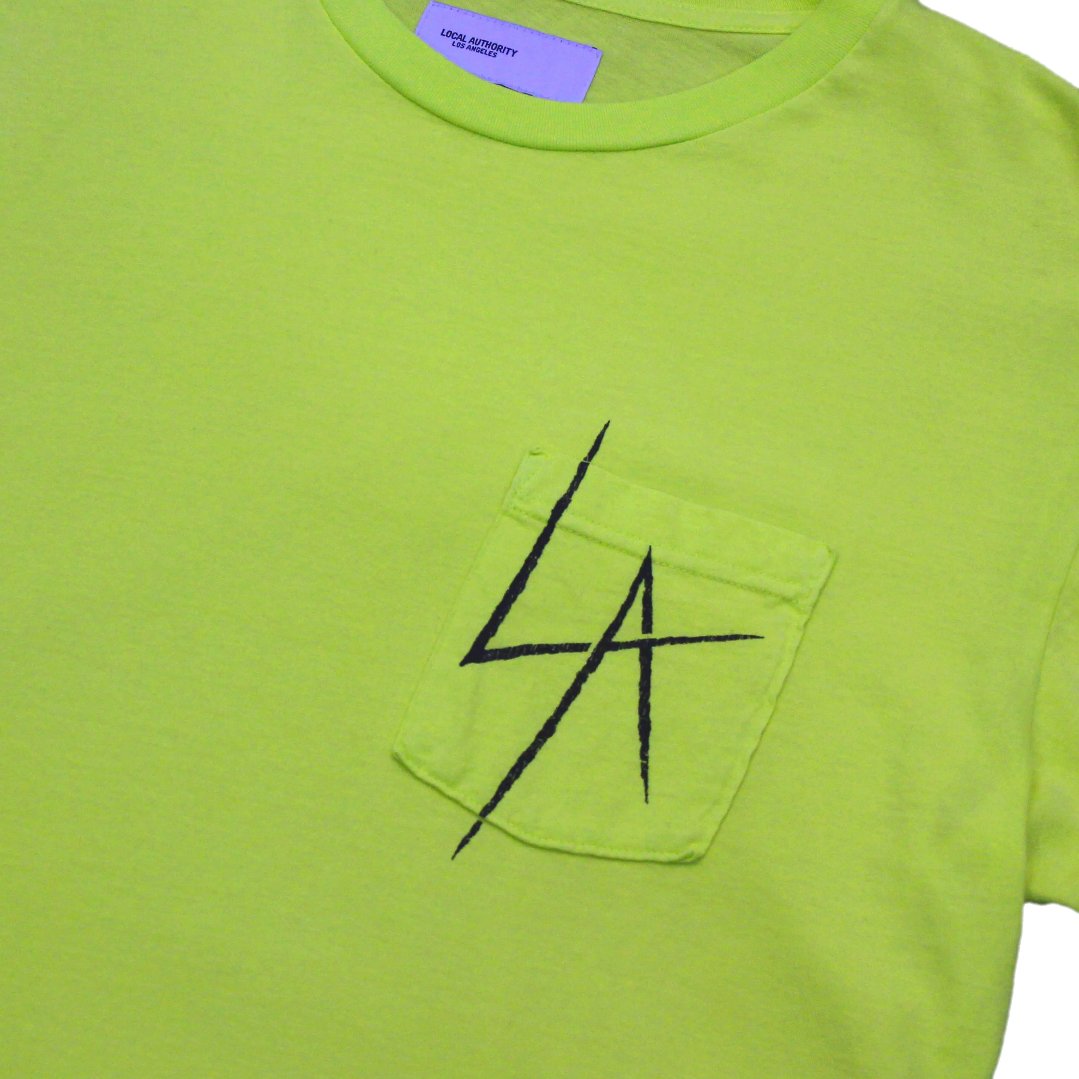 LA SLASH POCKET TEE