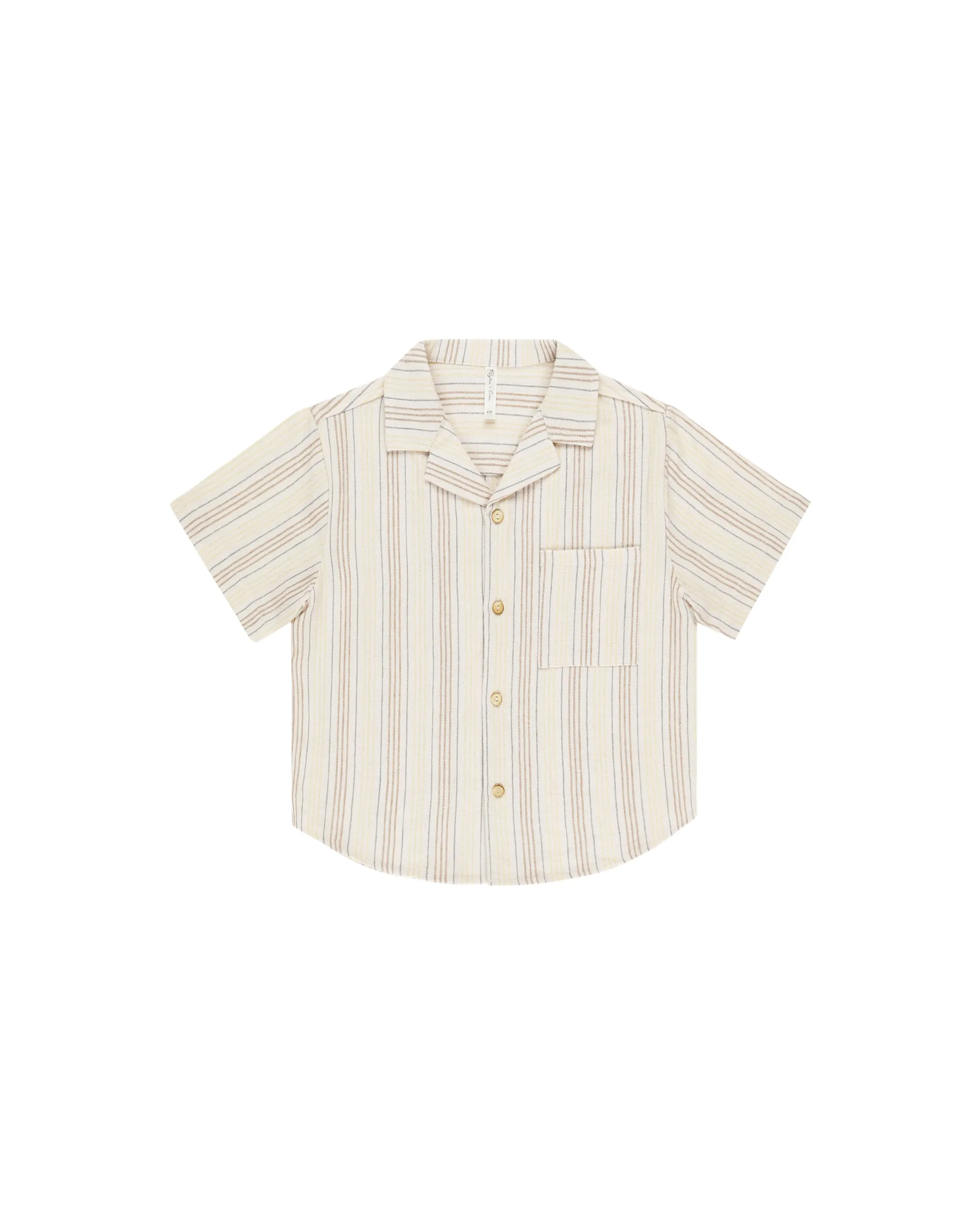 Lapel Collar Shirt || Summer  Stripe