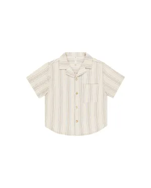 Lapel Collar Shirt || Summer  Stripe
