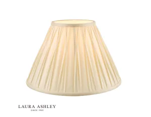 Laura Ashley Fenn Silk Shade Ivory 16'' LA3230627-Q