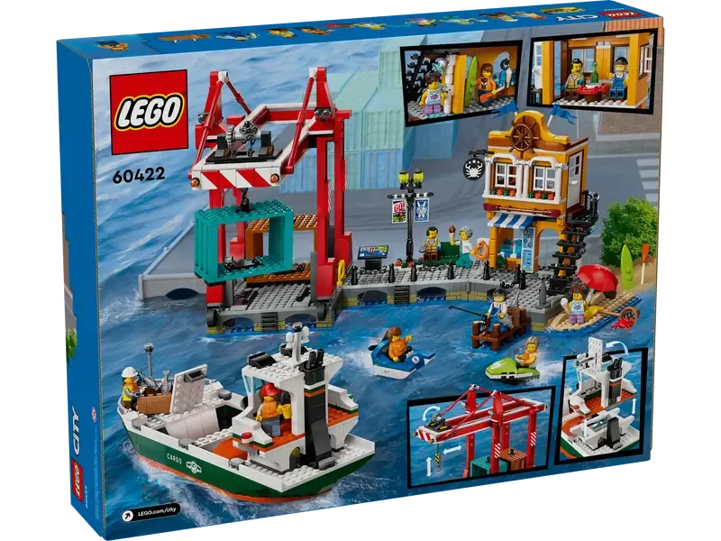 Lego City Seaside Harbor with Cargo Ship
