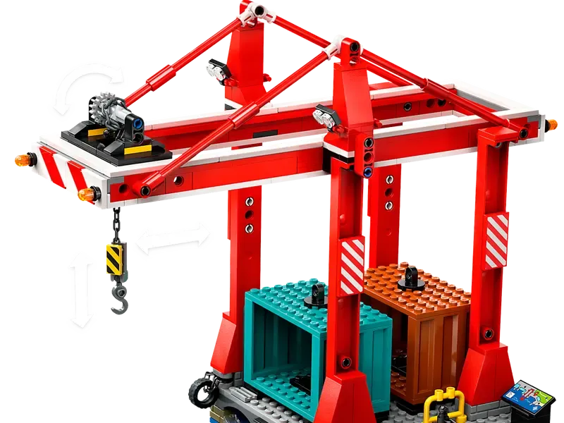 Lego City Seaside Harbor with Cargo Ship