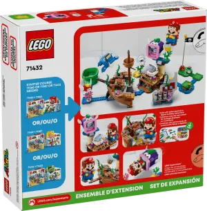 Lego Super Mario Dorrie's Sunken Shipwreck Adventure Expansion Set (71432)