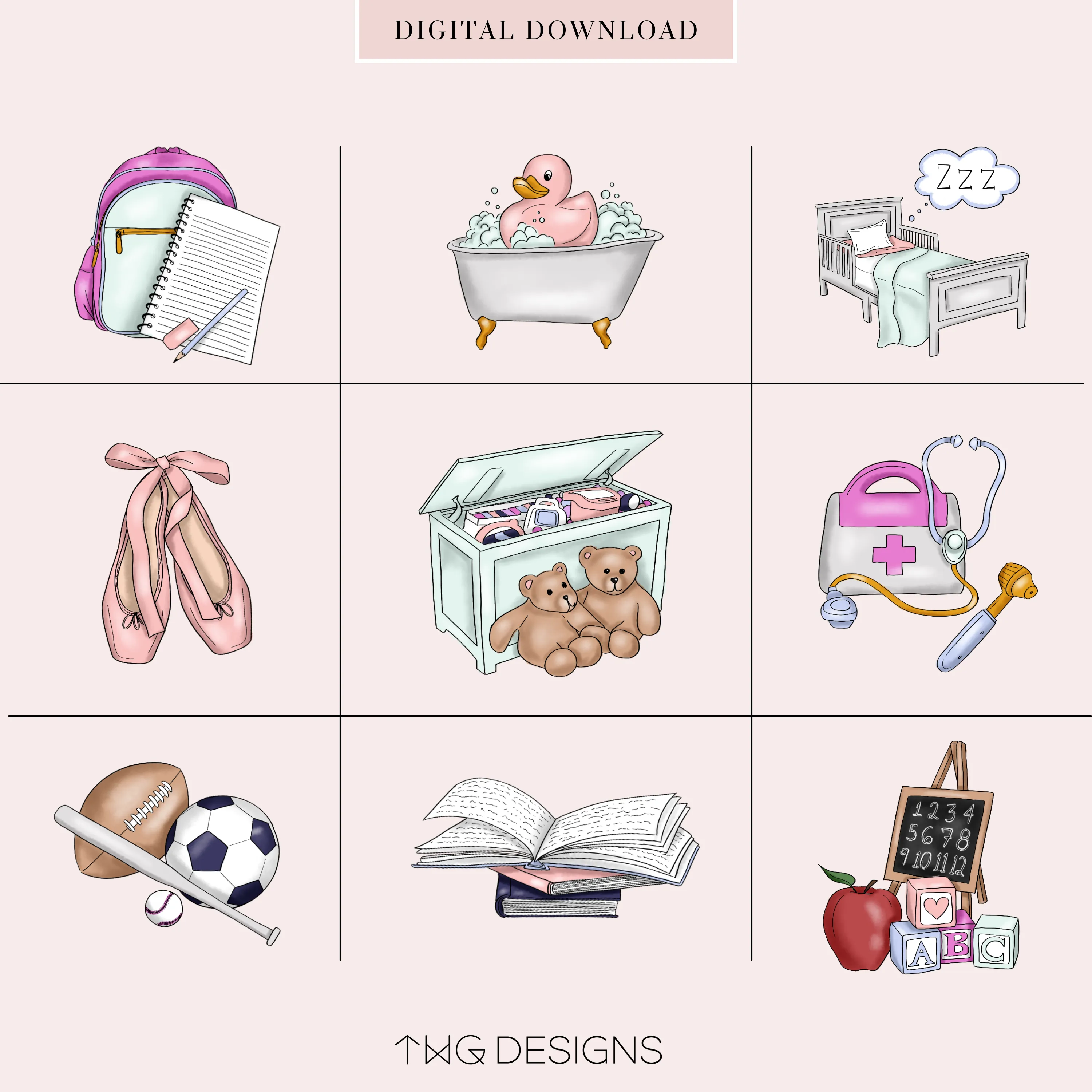 Life Planner To Do Icons - MEGA BUNDLE