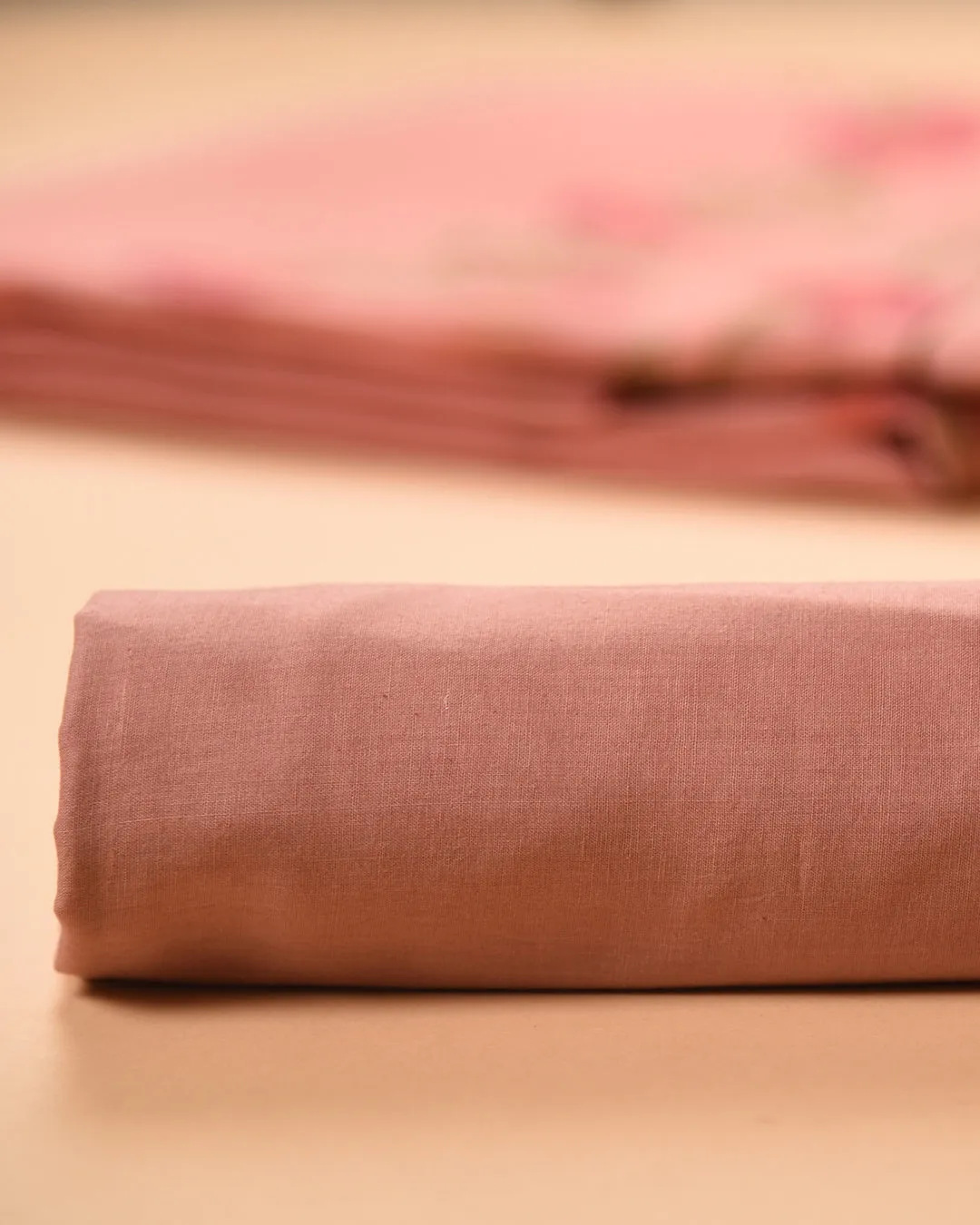 Light Pink Chanderi Silk Woven Unstitched Suit Fabric Set With Chanderi Silk Dupatta