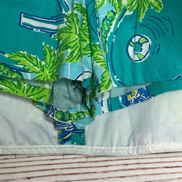 Lilly Pulitzer Vintage White Label Mini Skort Sz 4