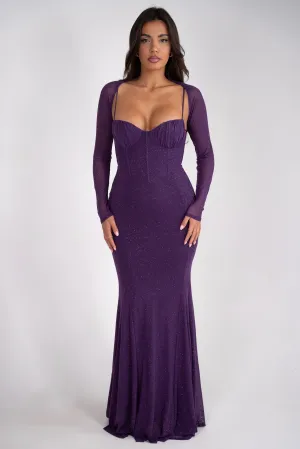 Lira Purple Dress