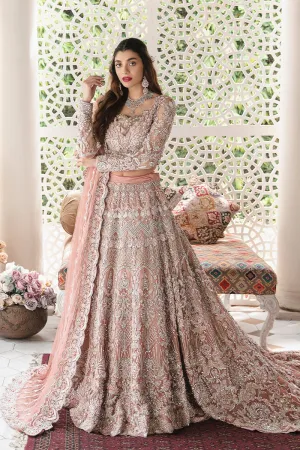 Long Tail Lehenga with Choli and Dupatta Bridal Dress