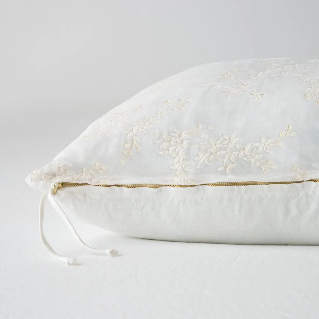 Lynette Accent Pillow - Winter White