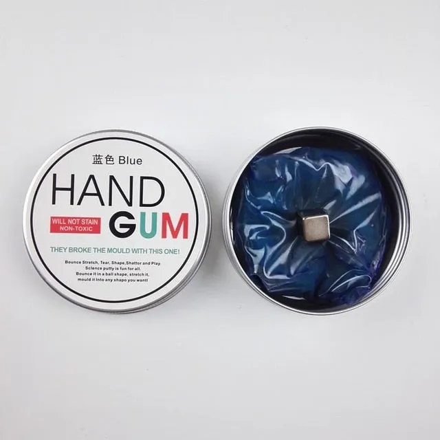 Magic Plasticine Magnetic Thinking Funny Silly Putty Ferrofluid Magnet Mud Creative Liquid Magnetic Mud Handgum Gifts Decoration