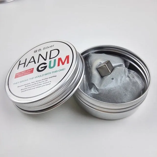 Magic Plasticine Magnetic Thinking Funny Silly Putty Ferrofluid Magnet Mud Creative Liquid Magnetic Mud Handgum Gifts Decoration